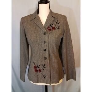 Tauru ll; women gray blazer